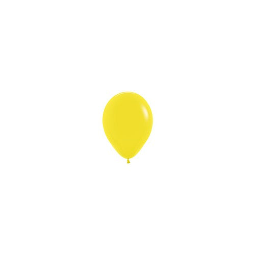 Mini Fashion Solid Yellow Balloons - Must Love Party