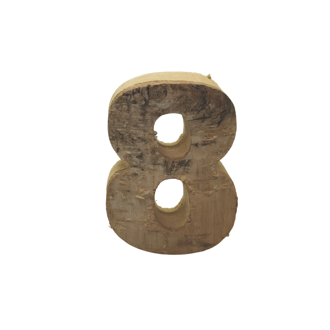 Rustic Wood Numbers ( SELECT YOUR NUMBER )
