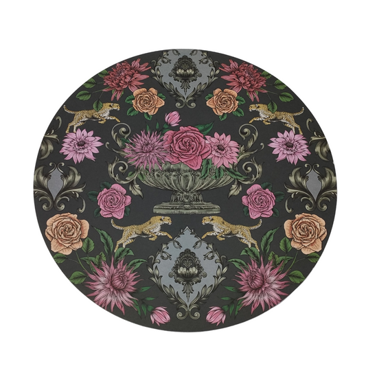 Round Disposable Placemats - Baroque