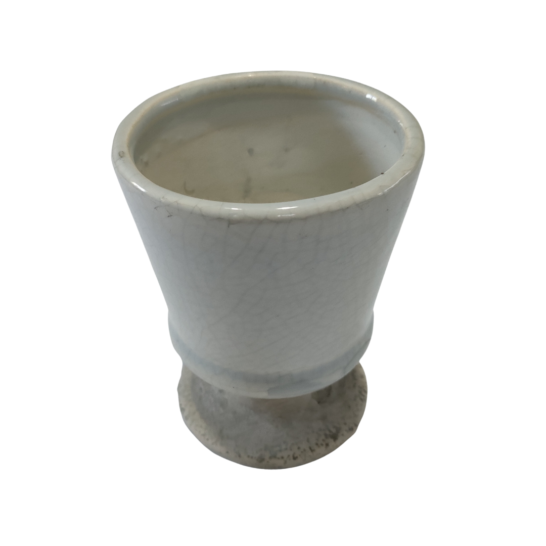 Small Ceramic Footed Vase