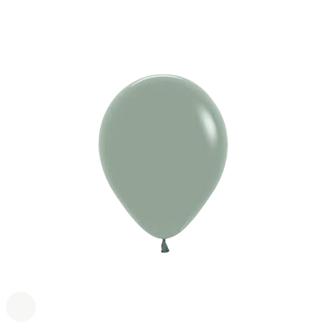 Mini Pastel Dusk Laurel Green Balloons