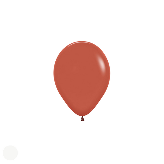 Mini Fashion Solid Terracotta Balloons