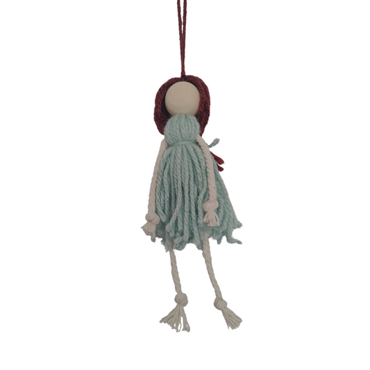Macrame Style Tassel Hanging Dolls - Victoria