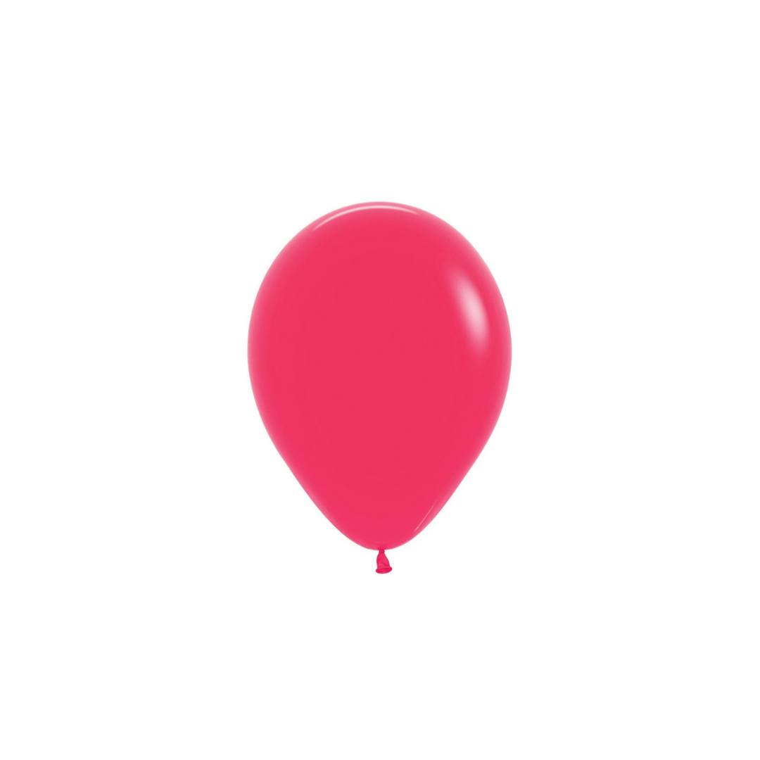 Mini Fashion Solid Raspberry Balloons