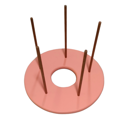 Donut Circle Stacker - Peach