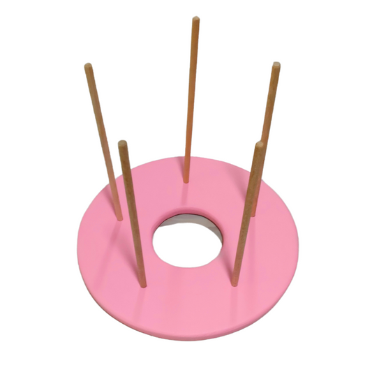Donut Circle Stacker - Pink
