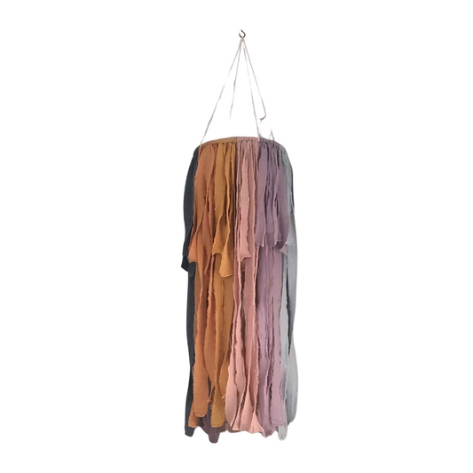 Boho Strip Fabric Chandelier