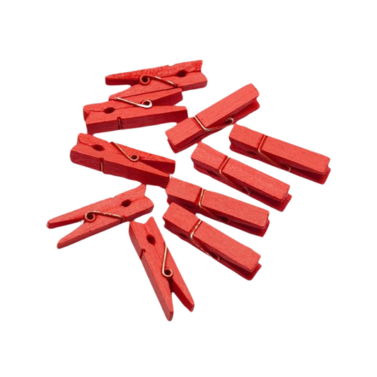 Small Red Pegs