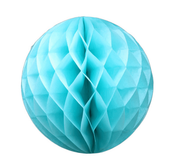 Baby Blue Honeycomb Ball