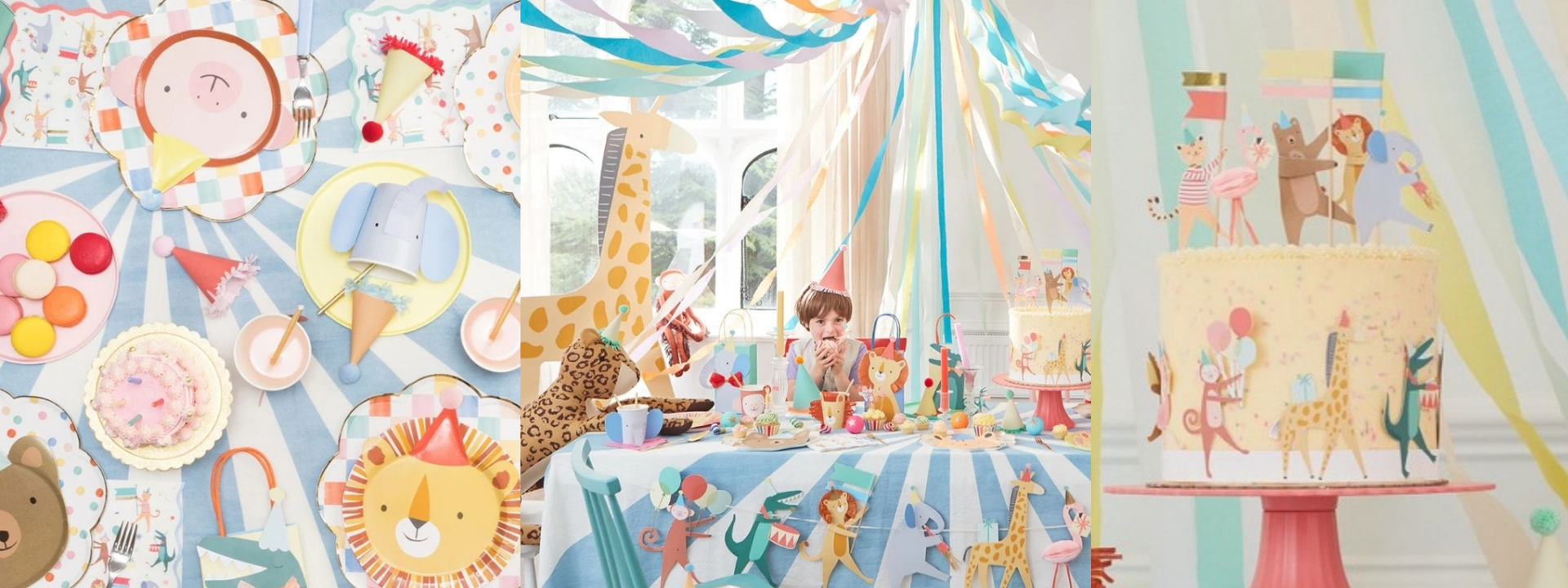 Animal Parade Banner Must Love Party