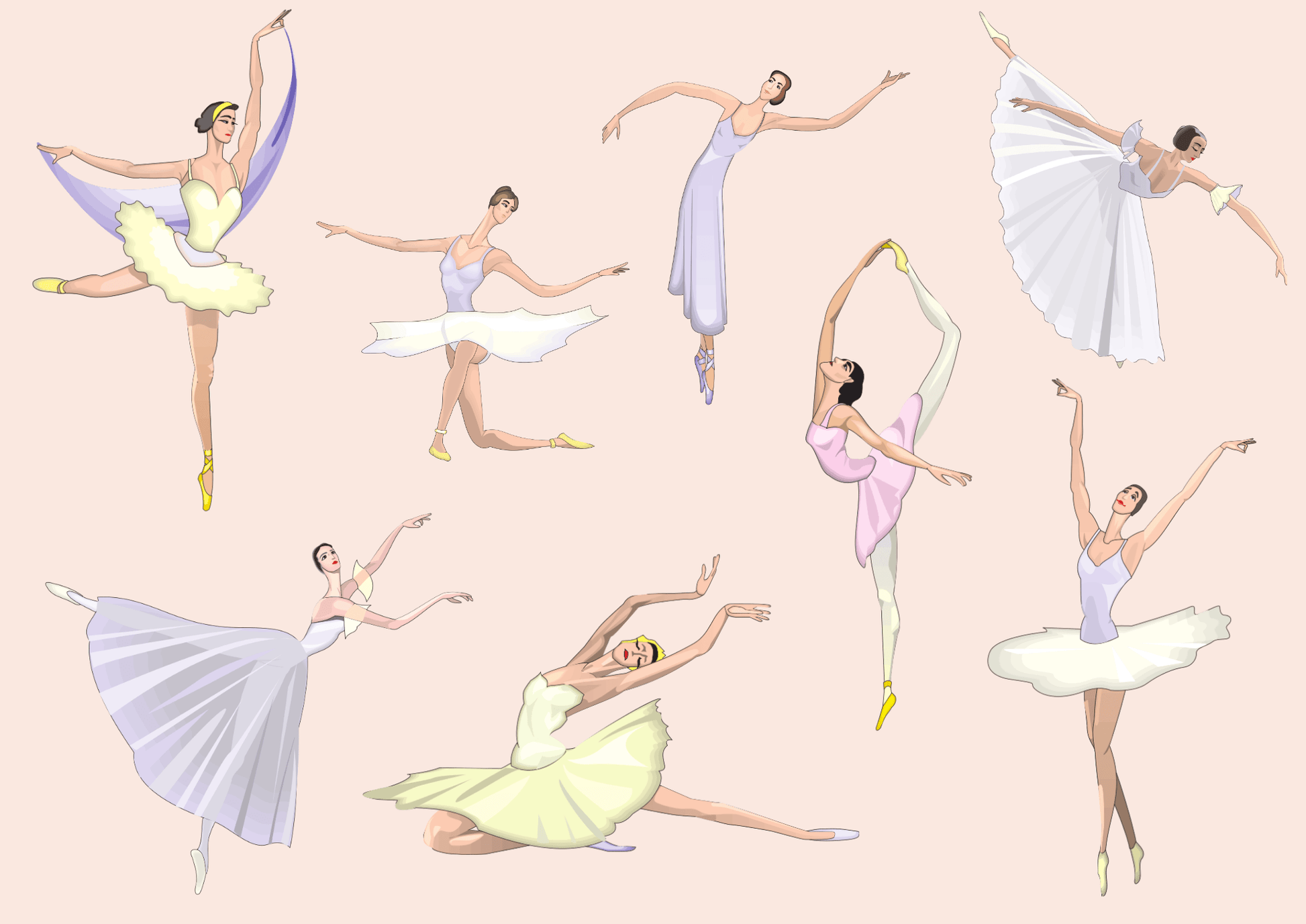 Ballet Placemats Must Love Party