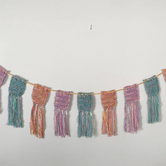 Boho Knitted Garland Must Love Party