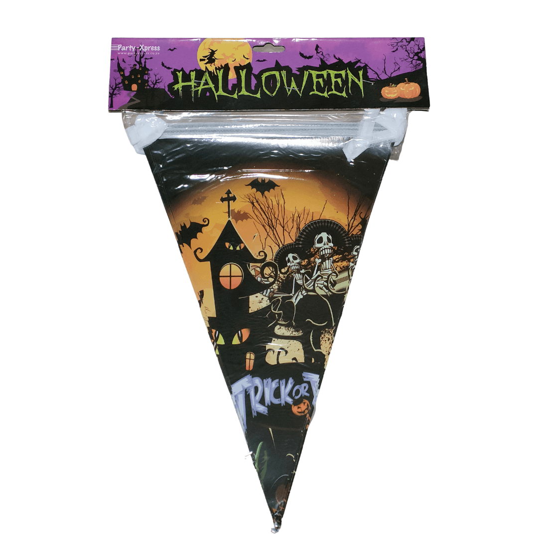 Cemetery halloween-bunting-must love party