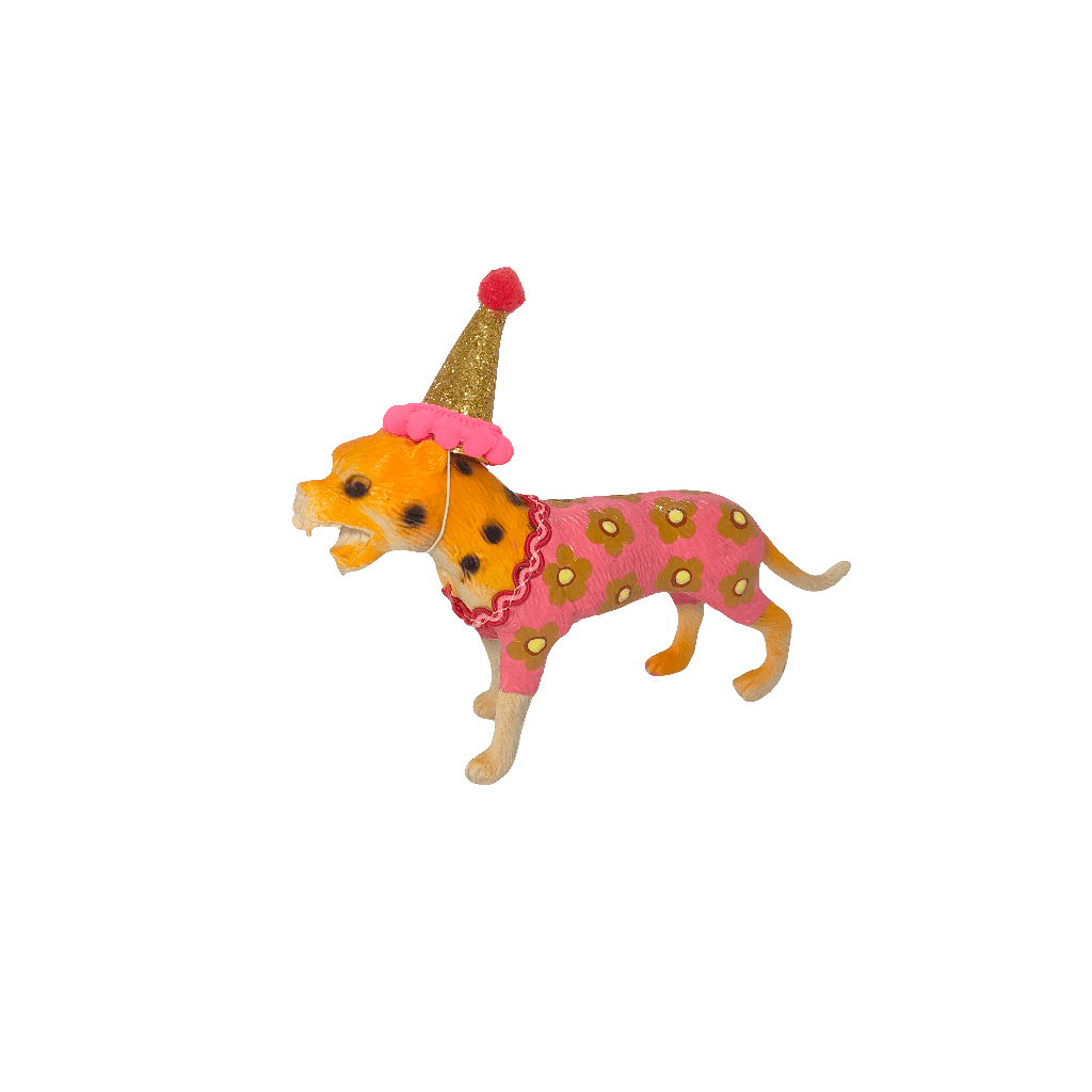 Cheetah Cake Topper Must Love Party