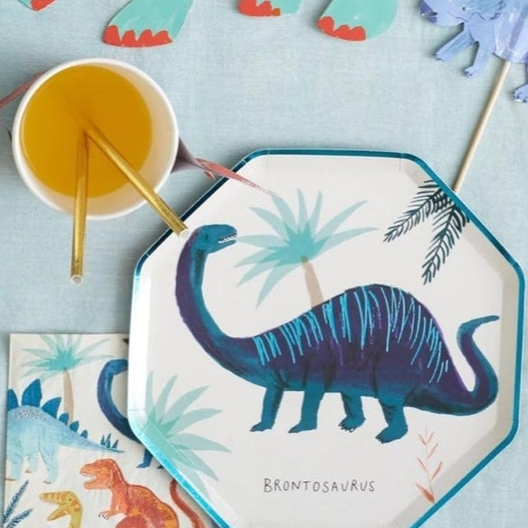 Dinosaur Kingdom Side Plates Meri-Meri Must Love Party