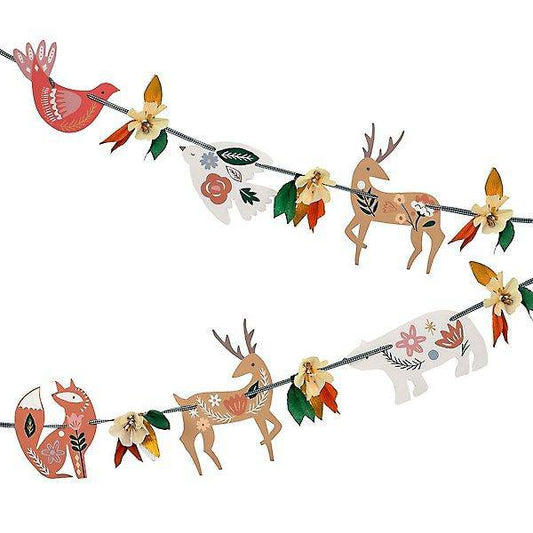 Folk Woodland Garland Must Love Party