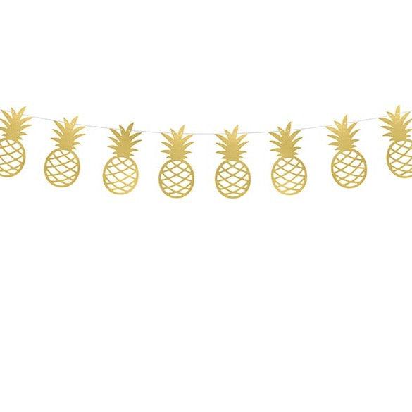 Gold Pineapple Garland Must Love Party