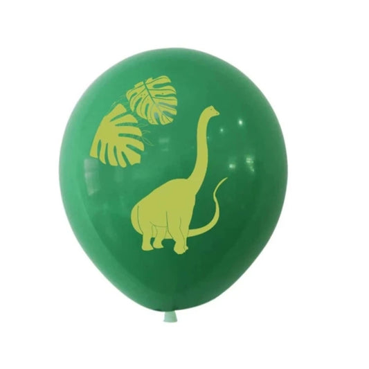 Dinosaur Green Balloons (2)