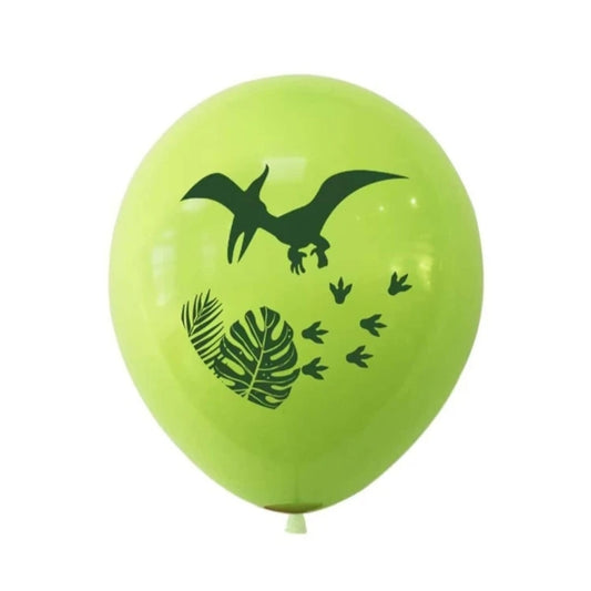 Dinosaur Lime Green Balloons (2)