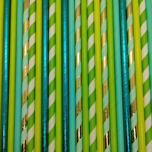 Pop of Colour -  Baby Dino Paper Straws