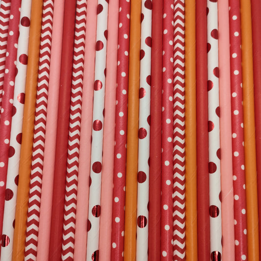 Pop of Colour - Toadstool Paper Straws