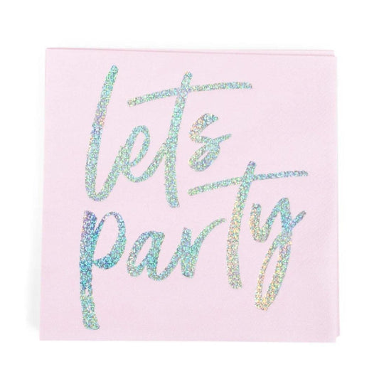 Let's Party Napkins Must Love Party