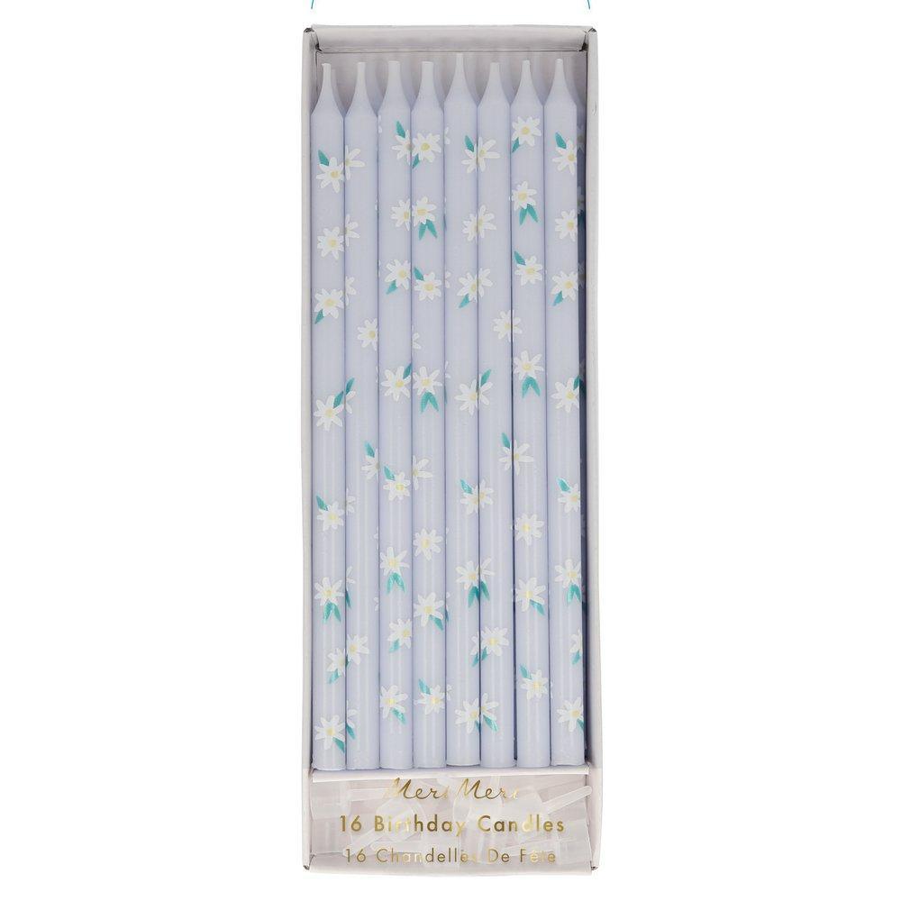 Long Daisy Candles Meri-Meri Must Love Party