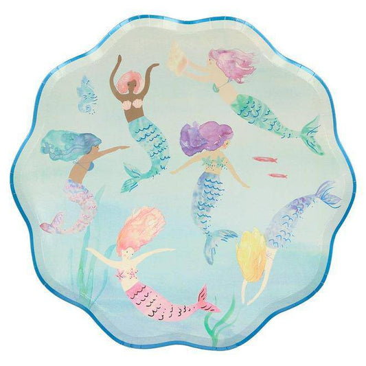 Mermaid Plates Must Love Party