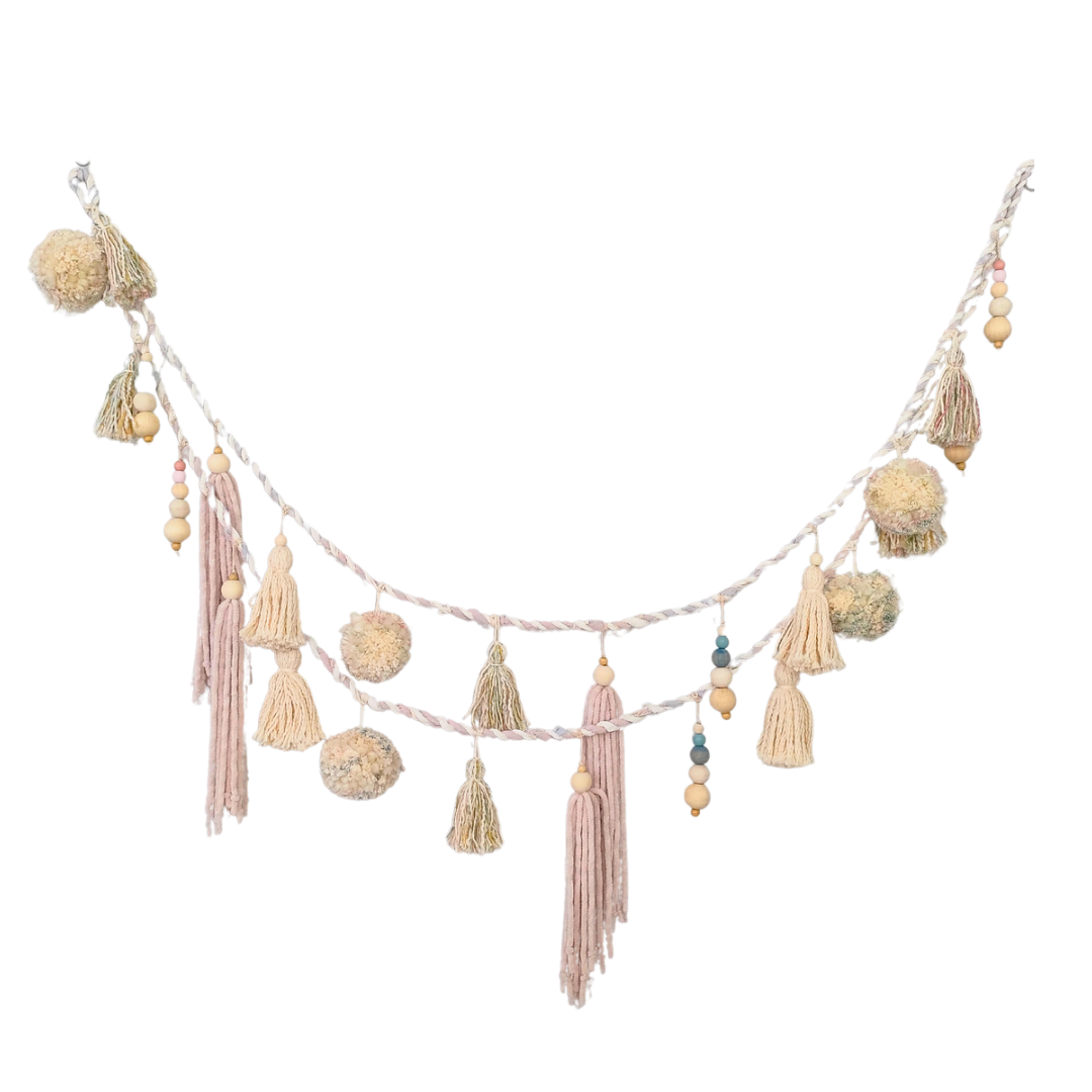 Mieux Pom Pom and Tassel Garland Must Love Party