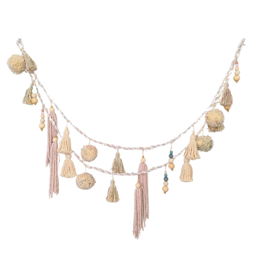 Mieux Pom Pom and Tassel Garland Must Love Party
