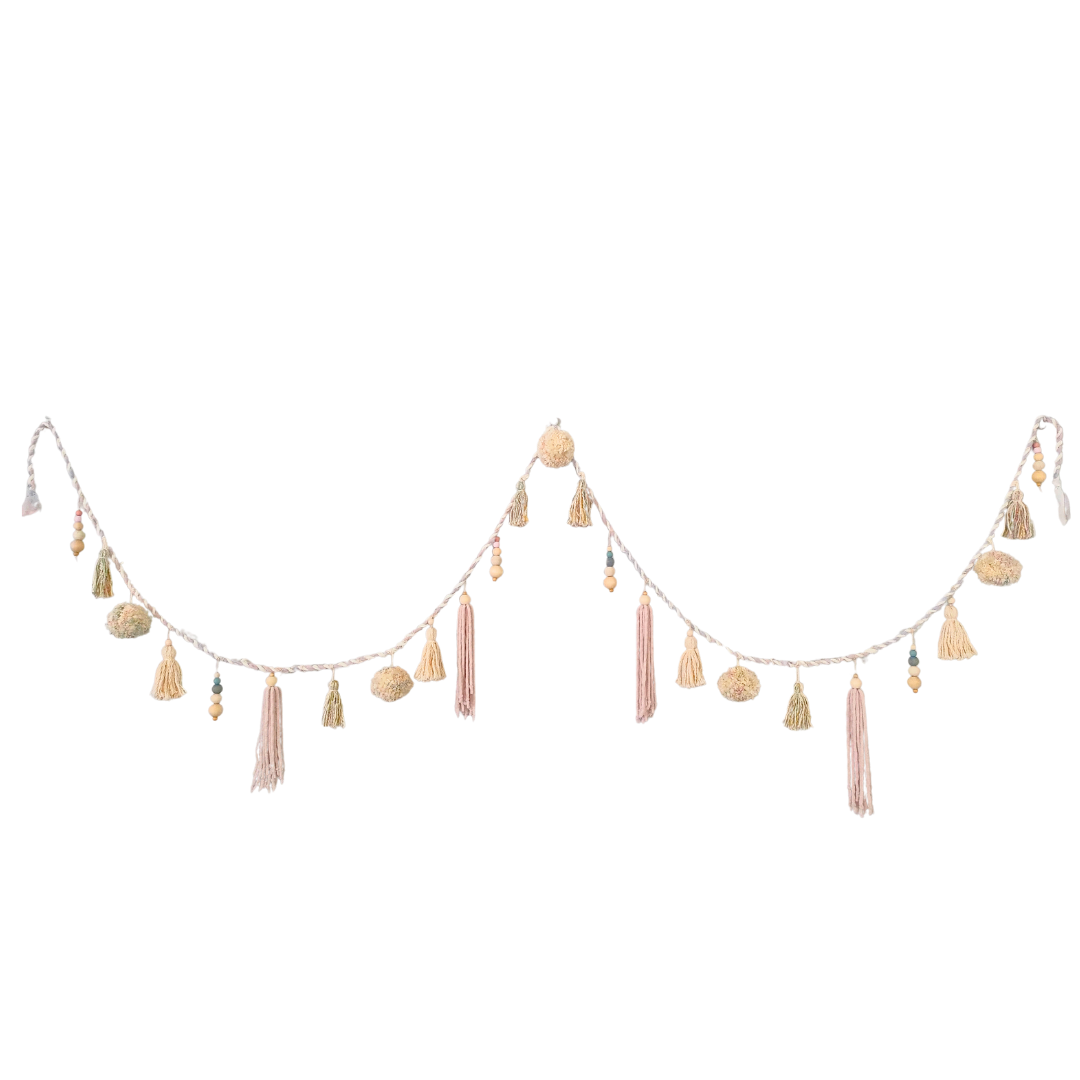 Mieux Pom Pom and Tassel Garland Must Love Party