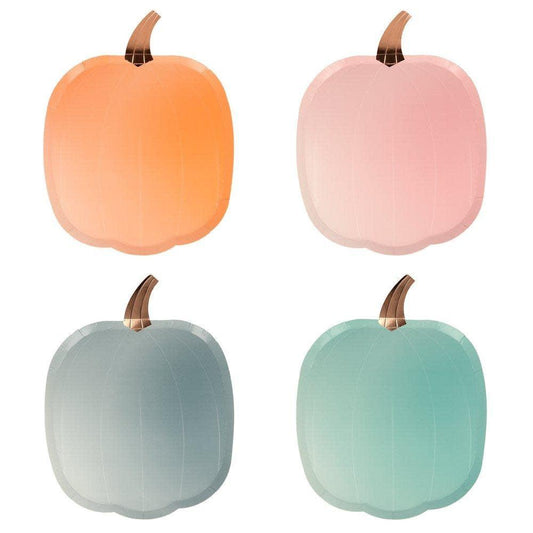 Ombre Pumpkin Plates Must Love Party