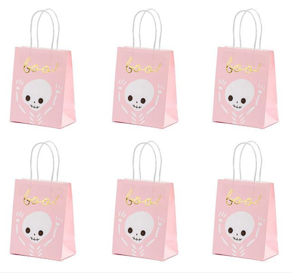 Pink Boo Halloween Gift bags PartyDeco Must Love Party