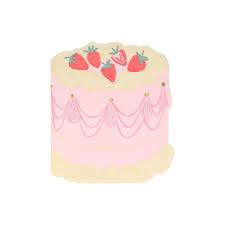 Pink Cake Napkins Must Love Party