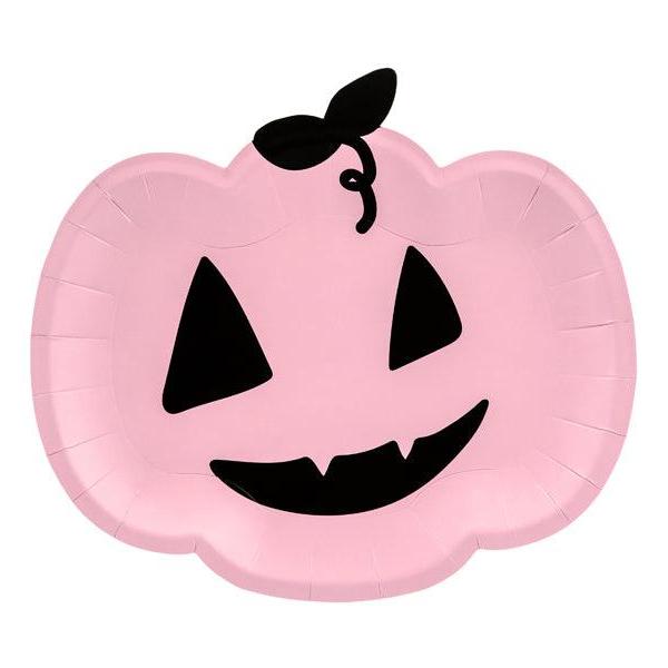 Pink Pumpkin Plates Must Love Party