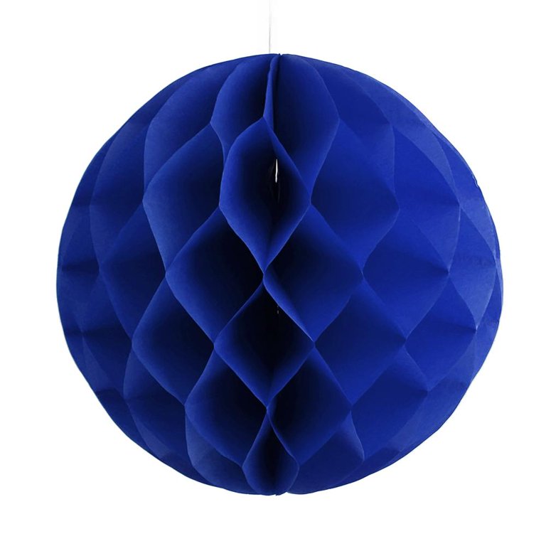 Royal Blue Honeycomb Ball