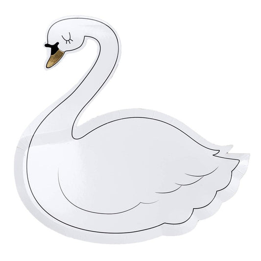 Swan Dinner Plates Must Love Party