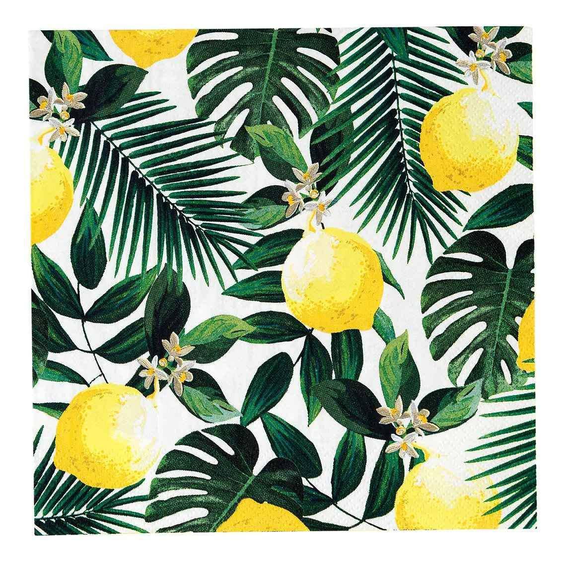 Tropical Palm Lemon Must Love Party