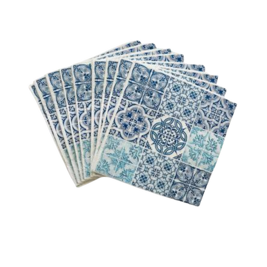 Mediterranean Tile Napkins