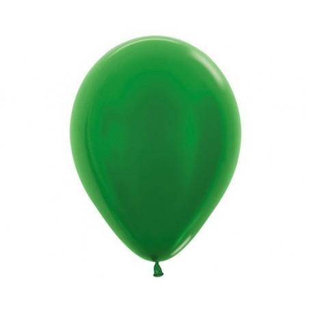 Metallic Green Balloons