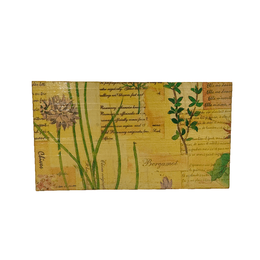 Decoupage Wooden Decor Boards - Botanical - Must Love Party