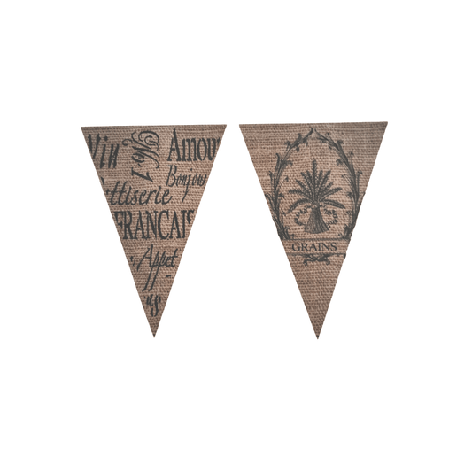 DIY Hessian Paper Bunting - Must Love Party