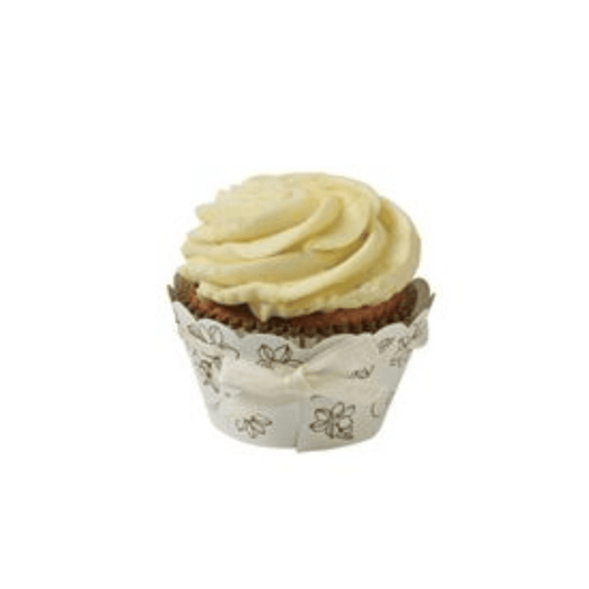 Elegant Floral Cupcake Wraps