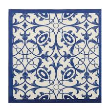 Blue and White Tile Napkins