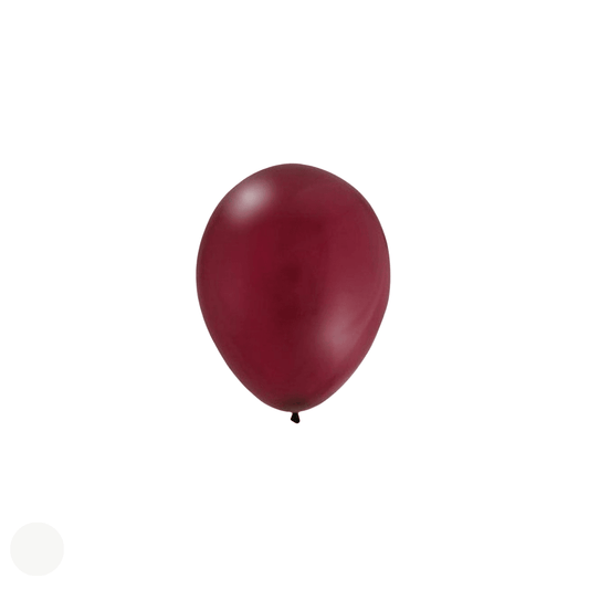 Mini Burgundy Balloons