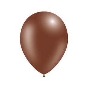 Mini Chocolate Brown Balloons