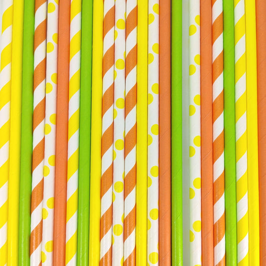 Citrus Straws - Must Love Party 