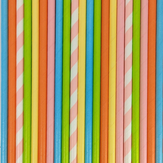 Flora straws Must Love Party 