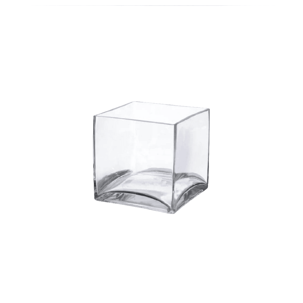 Square Glass Vase