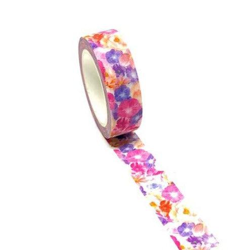 washi tape blooming pinks must love party